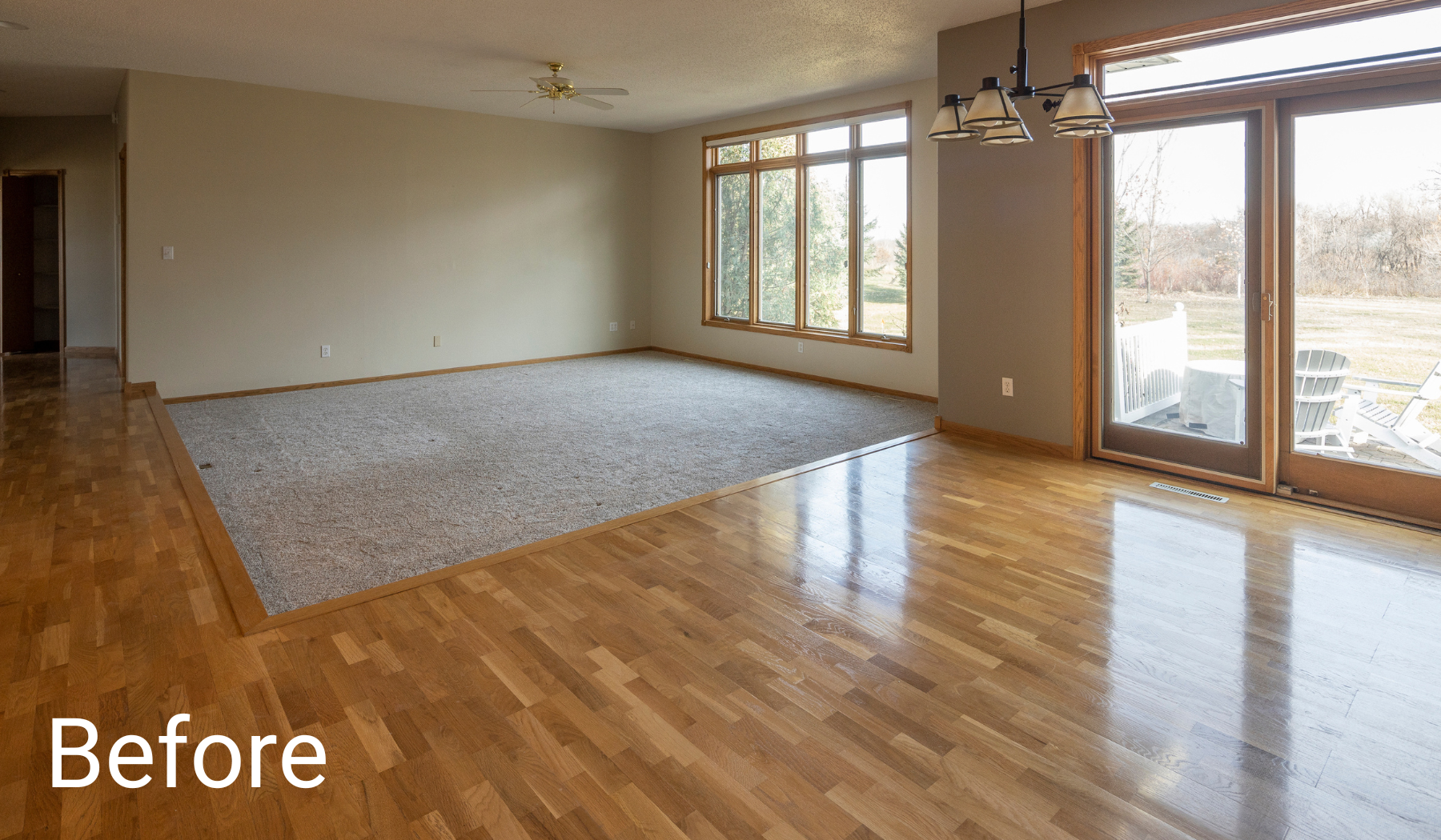 Living Room Remodel Before