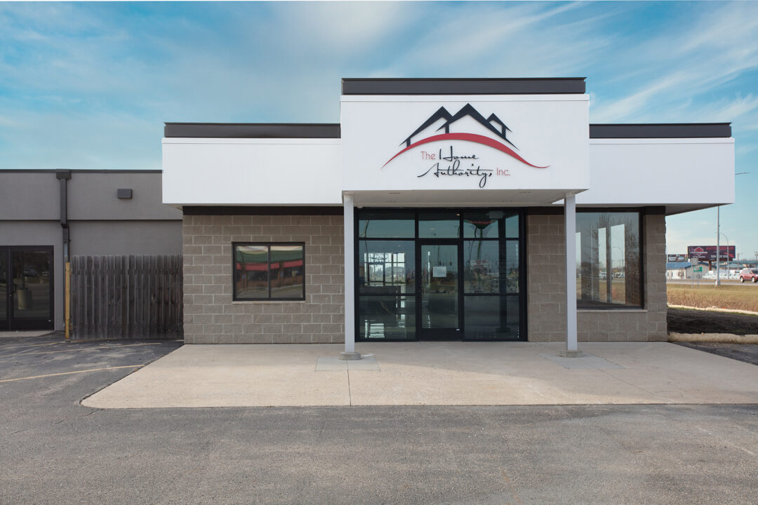 Exterior of The Home Authority, Inc. Inspiration Showroom and Home Design Center. Home Remodeling Contractor in Fargo/Moorhead.